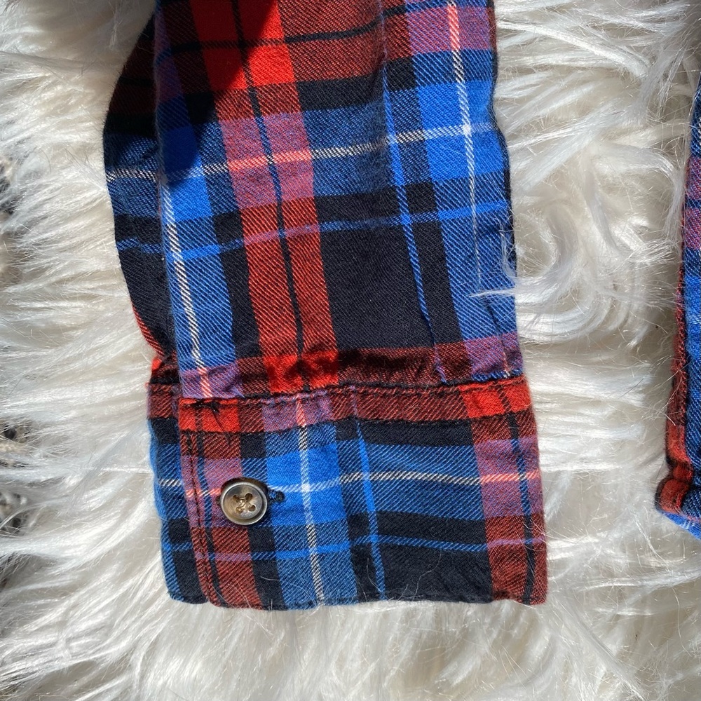 Plaid Button Up - Picture 5 of 6